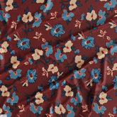 Floral Wholesale Digital Printed Fabric for Dress & Cloth